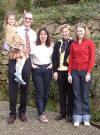 Ostern 2002, Familie Kaiser zu Besuch